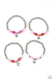 Starlet Shimmer Heart Bracelet -  Red/Pink P9SS-MTXX-234XX